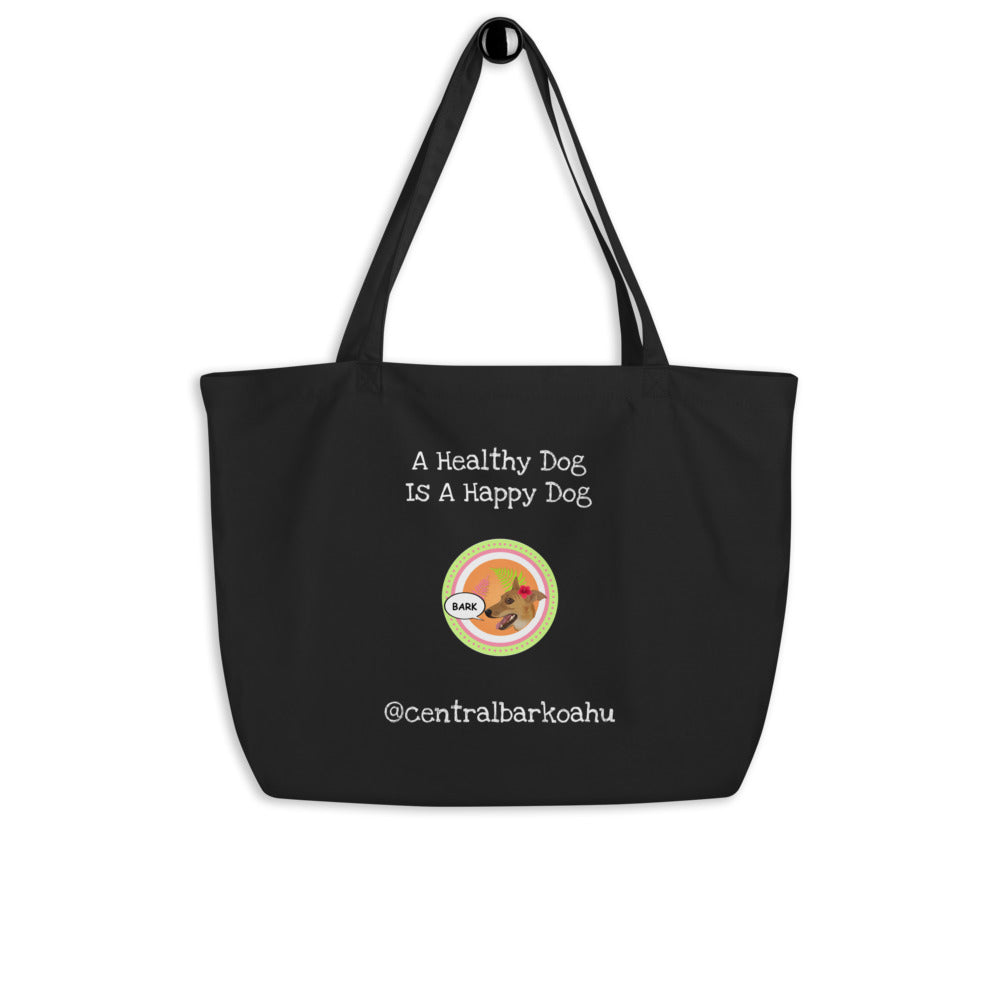 Large organic tote bag