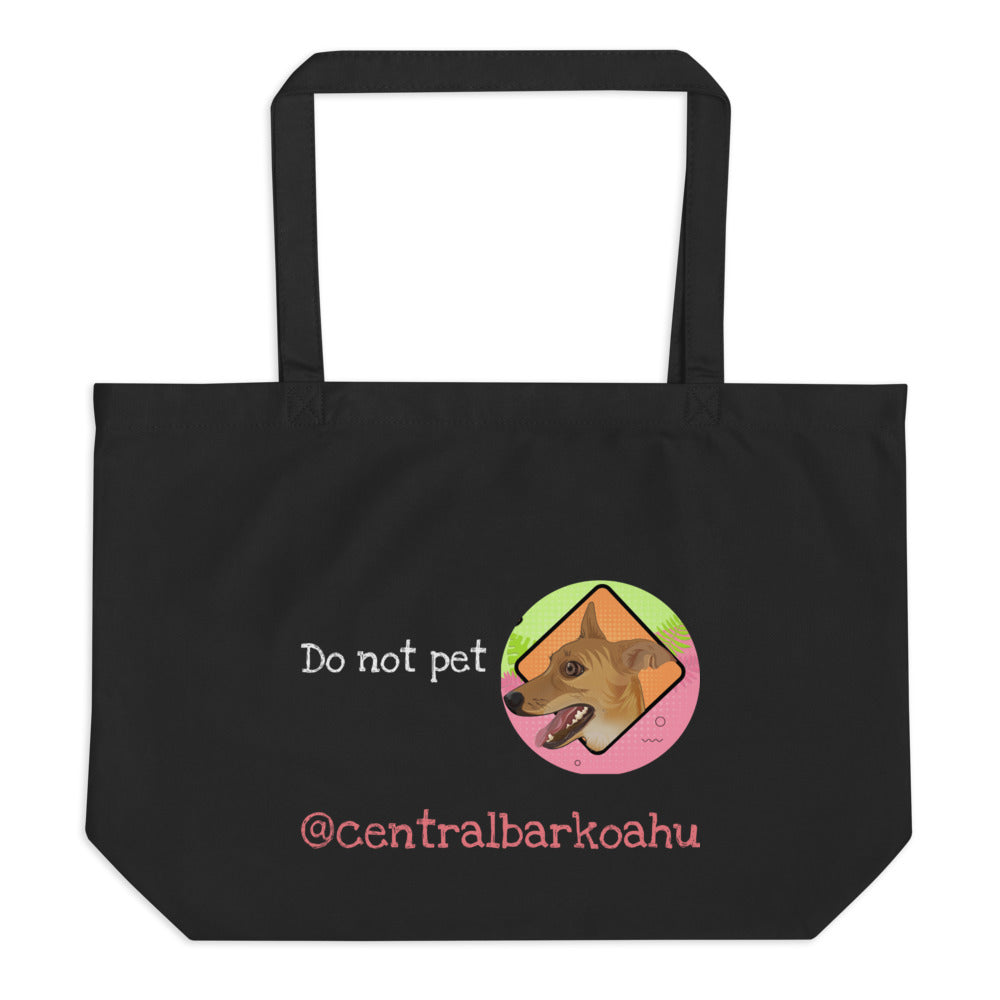 Large organic tote bag