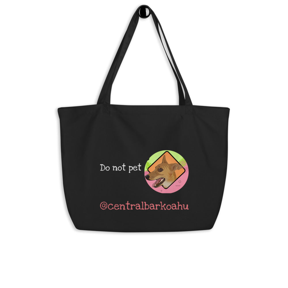 Large organic tote bag